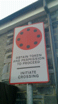 Stop board at crossing for down trains - Phil Brown