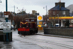 Castell Caernarfon on Britannia Bridge - Andrew Thomas