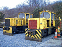 Hunslets at Dinas (Photo: Alasdair Stewart)