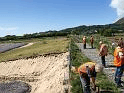 Working alongside the site for the new road. (Photo: A.Thomas/FR)