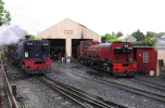 138 being prepared at Dinas, 87 passing with the 10am service train