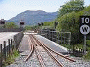 Approaching the station over Pont Croesor