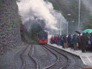 Arriving at Caernarfon (Laurence Armstrong)