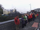 Spectators on Britannia Bridge (Laurence Armstrong)