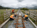 LC117 crossing work. (Photo: S.Broomfield)