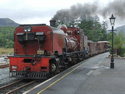 138 with freight at Rhyd Ddu. (Photo: Nathan McLachlan)