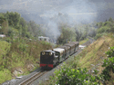 Lyd passing through Pont Cae'r Gors cutting. (Photo: Peter Balderston)