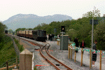 Running round at Pont Croesor station - Steve Johnson