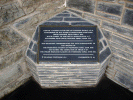 While the guests travelled to Beddgelert for lunch, the plaque was set into its permanent home at the end of Spooner's Bar. Pic: Andrew Thomas