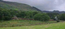 Longest train at Cwm Cloch - David Firth