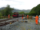 Black Hand Gang packing at Hafod y Llyn - Steve Broomfield