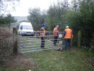 New gate at Betws Garmon - Tony Baker