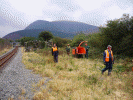 Clearing Betws Garmon area - Steve Broomfield