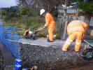 Building access route at Cae Pawb - Tony Baker