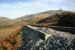 Ballast wall north of Rhyd Ddu - Simon Melhuish