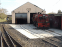 138 being prepaired for the day's service on the new area outside the loco shed. (Photo: L.Armstrong)