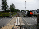 A view of the re-installed Council Crossing timbers. (Photo: Steve Broomfield)