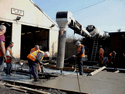 Completing the first track's concreting. (Photo: S.Broomfield)