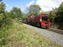 138 on the passing service train. (Photo: Tony Baker)