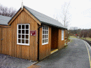 Waunfawr shelter guttering - Steve Broomfield