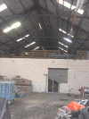 Mezzanine in Water Board shed before removal - Laurence Armstrong