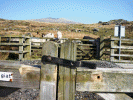 Gate repair at Beudy Cerrig