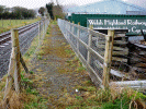 Mesh fencing beside footpath at Gelert's Farm - Steve Broomfield