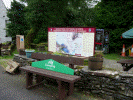 New noticeboard at Campsite reception - Steve Broomfield