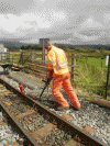 Removing dip at Pont Croesor - Tony Baker