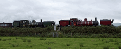 138 double heading with No 143 on a railtour special train on 24th October 2012.