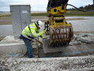 Placing the first block - Andrew Thomas