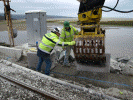 Placing the second block - Andrew Thomas