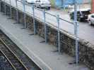 Platform canopy Caernarfon