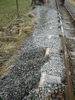 Repairing the washout following recent flooding - Tony Baker