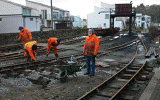 Cable trench being reinstated - Andrew Thomas