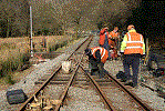 Replacing point at Hafod y Llyn - Simon Melhuish