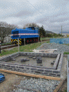 Signal box base at Pen y Mount - Michael Chapman