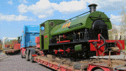 Peckett arrives at Dinas -David Firth