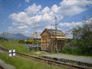 Roofing Pen y Mount signal box - Stuart McNair