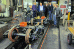 WHRS Board inspects the bogie unit 26 October 2013 - David Firth