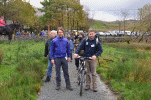 Snowdonia National Park Authority opened the Lon Gwyrfai multi-use path between Rhyd Ddu and Beddgelert on October 29th 2013. (Pic: Chris Parry)