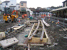 Steelwork over pit - Stuart McNair