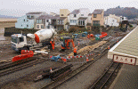 View of the site as concrete is poured - Andrew Thomas