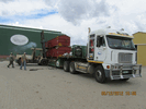 B wagon being loaded at the Sandstone Estate, November 2012 (W.Mole)