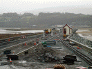 Second stage of platform edgings in place - Andrew Thomas