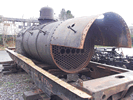 109's boiler unit at Dinas, although with the smokebox bottom removed. (Photo: L Armstrong)