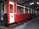 Carriage No.2046 in Dinas carriage shed shortly after delivery. (Photo: L. Armstrong)