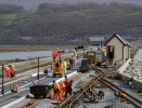 Signalling, paving and trackwork all in progress - Andrew Thomas