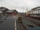 Work nearing completion at the near end of the WHR platform - Pete Matthews