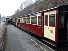 Carriage No.2046 in the WHR set at Caernarfon waiting to depart with the 14:45 train. (Photo: D. Smith)